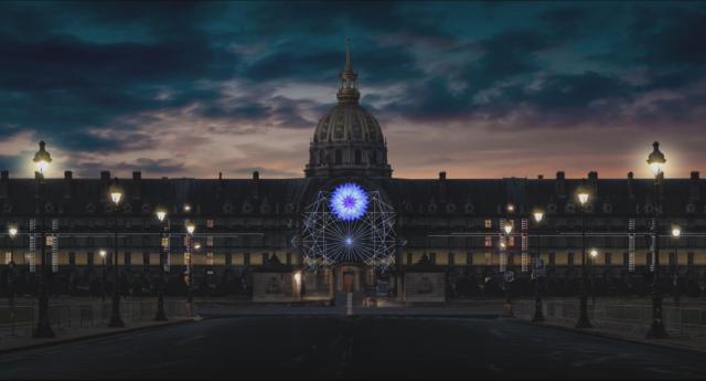 Le Bleuet de France illumine les Invalides