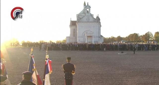 Notre-Dame-de-Lorette sur la route du Président de la République