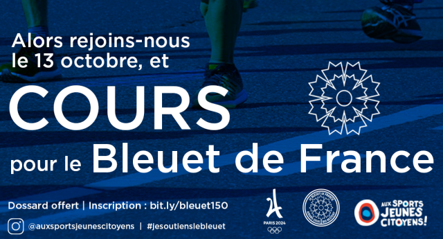 Courir pour le Bleuet de France
