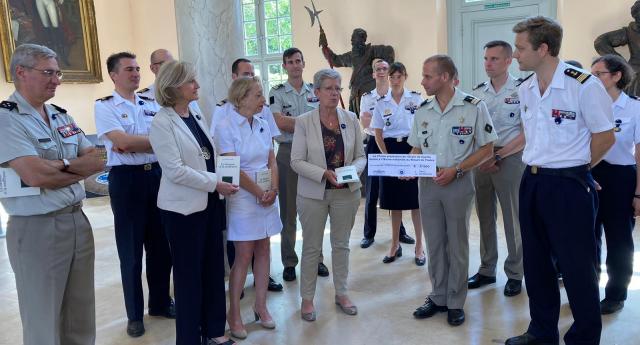 L&#039;École de Guerre s&#039;engage à nouveau pour le Bleuet de France 