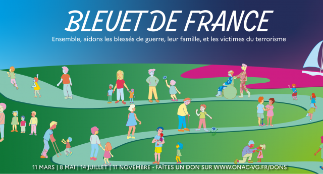 11 Mars : le Bleuet se mobilise pour les enfants victimes du terrorisme