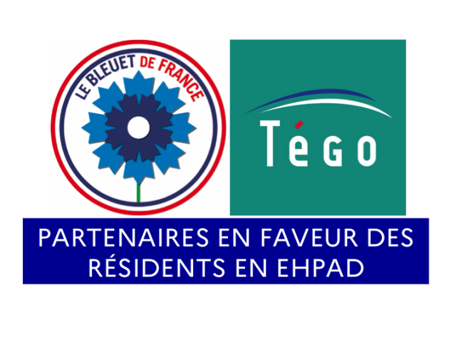 Tégo partenaire du Bleuet de France