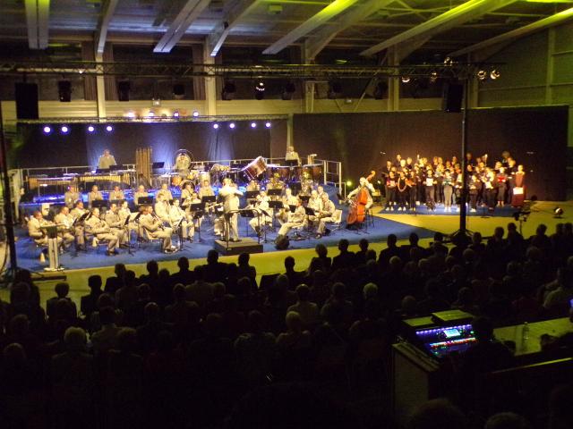 Vue d'ensemble du concert