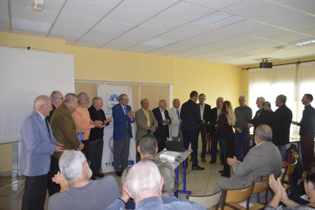 Remise des médailles aux membres du conseil.départemental