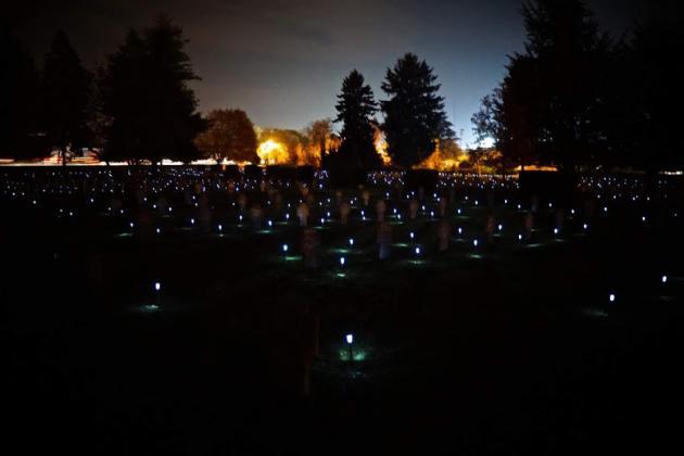 Les stèles de la nécropole mises en lumière