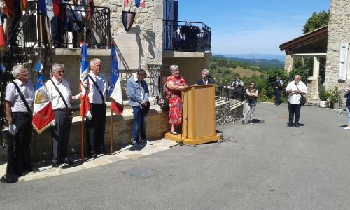 Allocution de la fille d'Henri Bourne