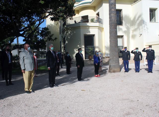 80° anniversaire de l’Appel du Général de Gaulle - cérémonie au Consulat général de France à Casablanca