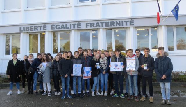 Les élèves du collège de Rhuys font rayonner le Bleuet