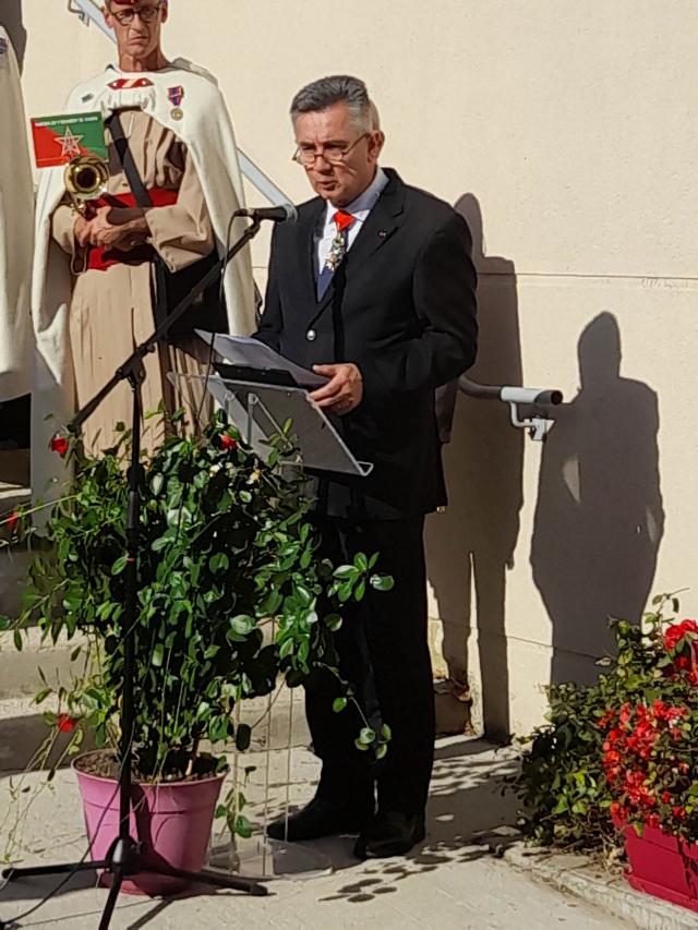 Discours du général Baptiste