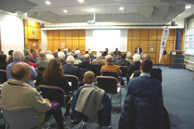 Présentation des missions par les agents de l'ONACVG du Bas-Rhin.