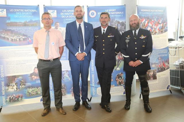 Présentation de l’exposition de l’ONACVG« Sport, Mémoire et Défense »  