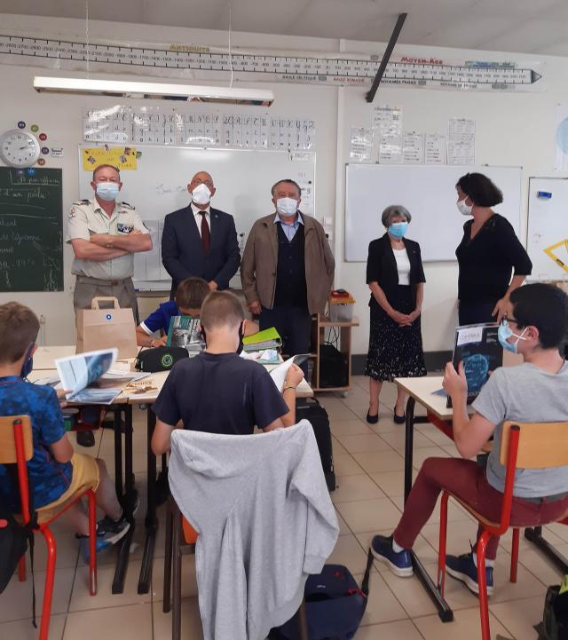 La remise des prix à l'école de Cieurac