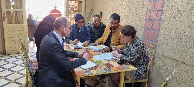 Réunion de travail