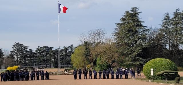 cérémonie à la Nécropole de la Doua