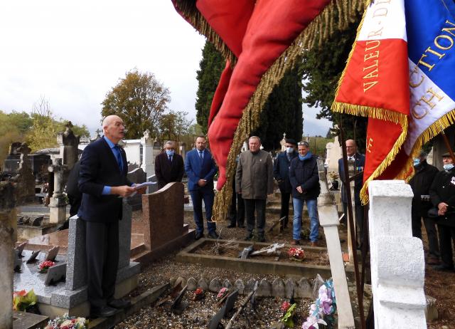 Allocution de Monsieur Tosque, président du Combattant du Gers