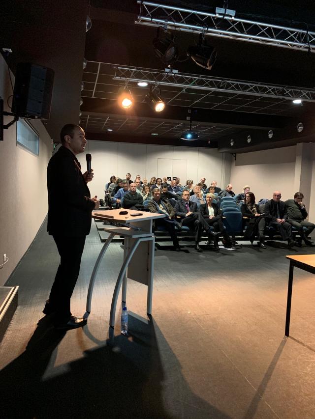 Présentation des actions au lycée Laetitia à Ajaccio