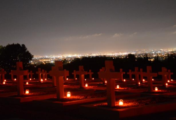 La nécropole de Gammarth illuminée