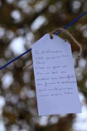 Le Centenaire de l’Armistice du 11 novembre à Gaillères.