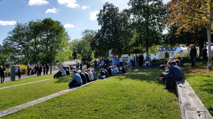 Les élèves ont participé à une cérémonie par des lectures de témoignages en présence de monsieur Christophe Pecate, sous-préfet d’Oloron Sainte-Marie. 